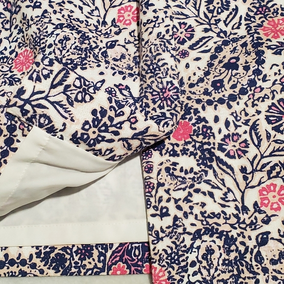 Ann Taylor Paisley Print Pencil Skirt Size 0 - Picture 6 of 9